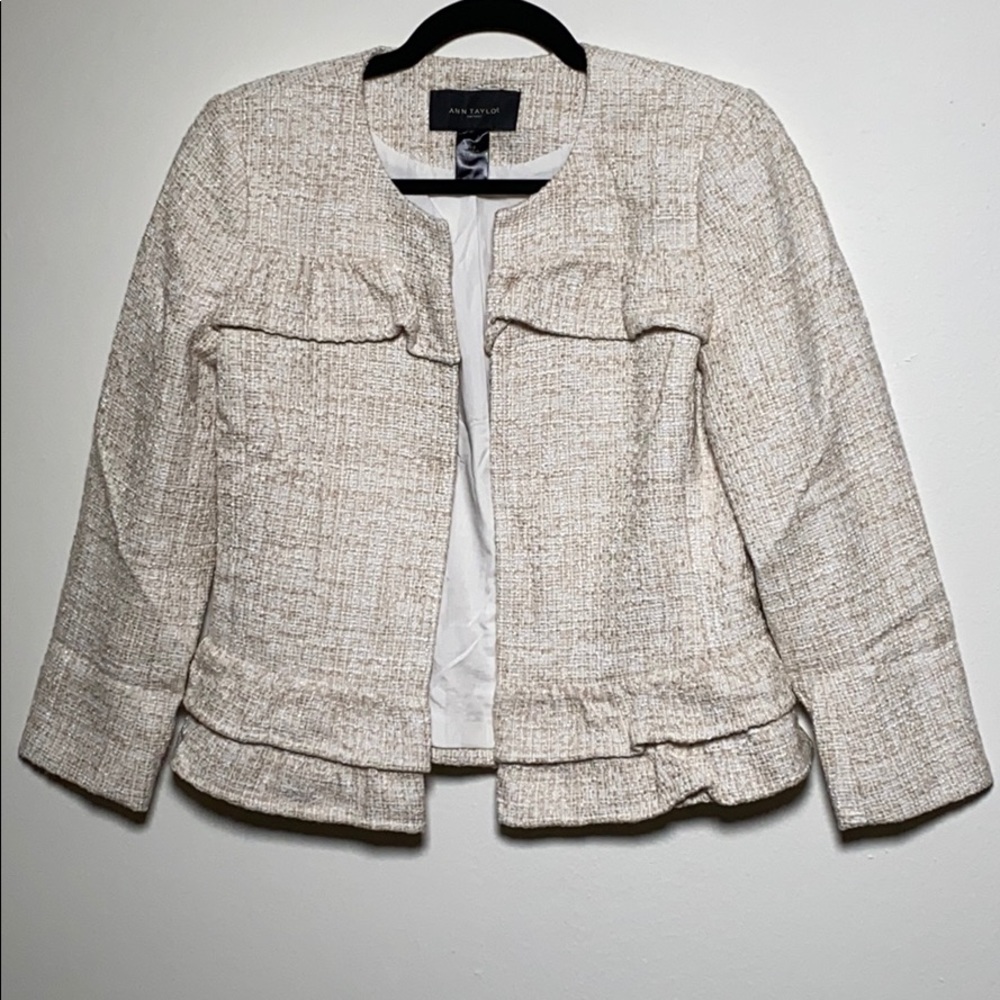 Ann Taylor Peplum Jacket
